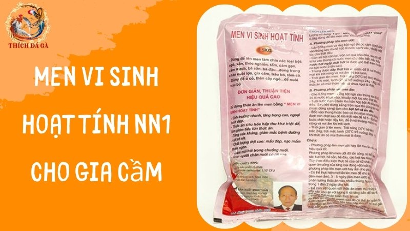 Men vi sinh hoạt tính NN1 cho gia cầm