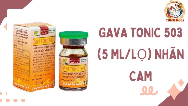 GAVA TONIC 503 (5 ML/Lọ)