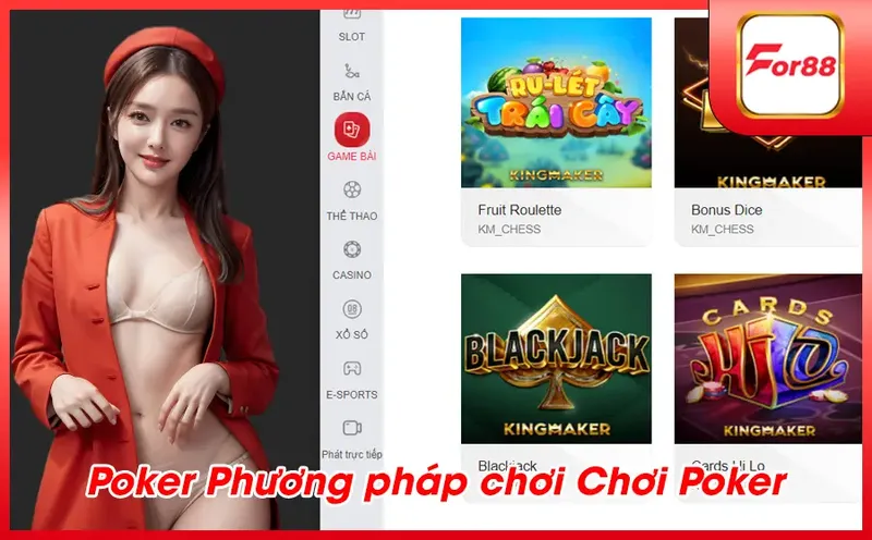 for88 phương pháp chơi Poker