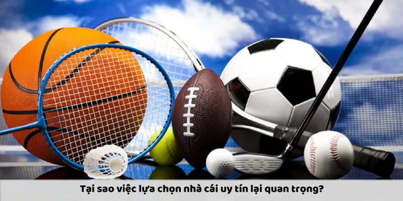 Lựa chọn nhà cái uy tín rất quan trọng