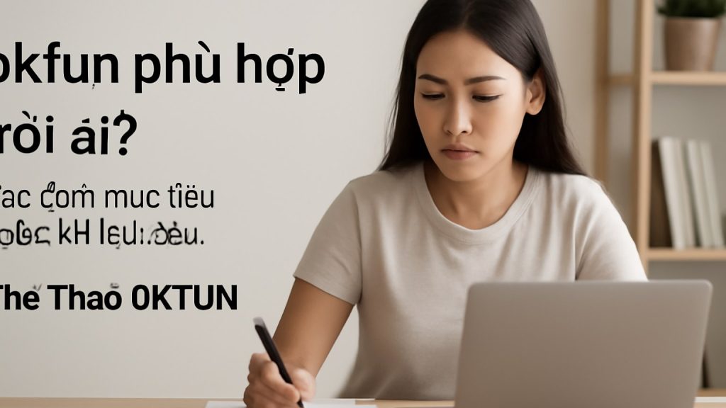 Minh họa: okfun phù hợp với ai? Xác định mục tiêu trước khi bắt đầu
