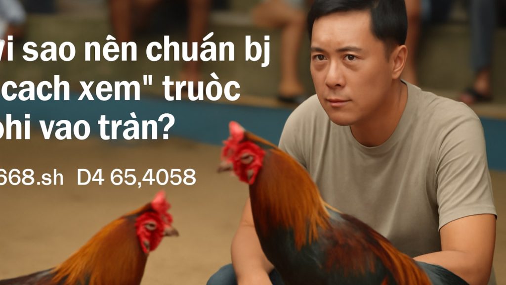 Minh họa: Vì sao nên chuẩn bị “cách xem” trước khi vào trận?