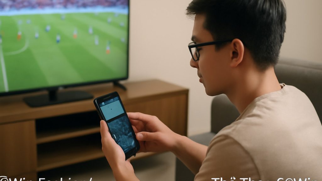 Minh họa: 1) Xác định nhu cầu: bạn xem kèo gì, theo dõi giải nào, vào giờ nào?
