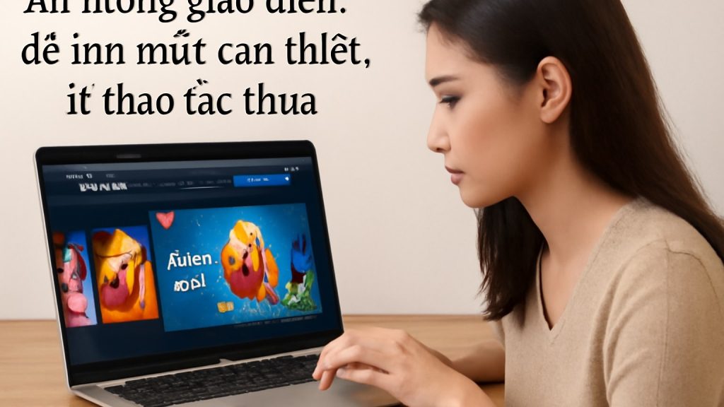 Ấn tượng giao diện: dễ tìm mục cần thiết, ít thao tác thừa Minh họa: Ấn tượng giao diện: dễ tìm mục cần thiết, ít thao tác thừa